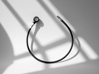 External pressure gauge